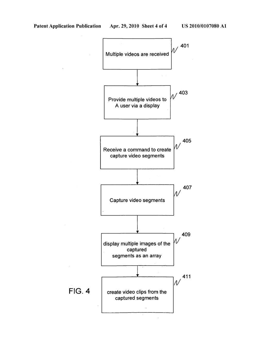 METHOD AND APPARATUS FOR CREATING SHORT VIDEO CLIPS OF IMPORTANT EVENTS - diagram, schematic, and image 05