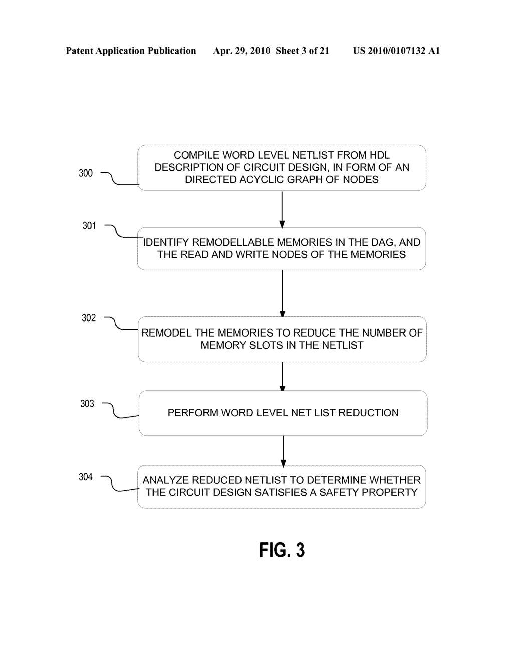 METHOD AND APPARATUS FOR MEMORY ABSTRACTION AND FOR WORD LEVEL NET LIST REDUCTION AND VERIFICATION USING SAME - diagram, schematic, and image 04