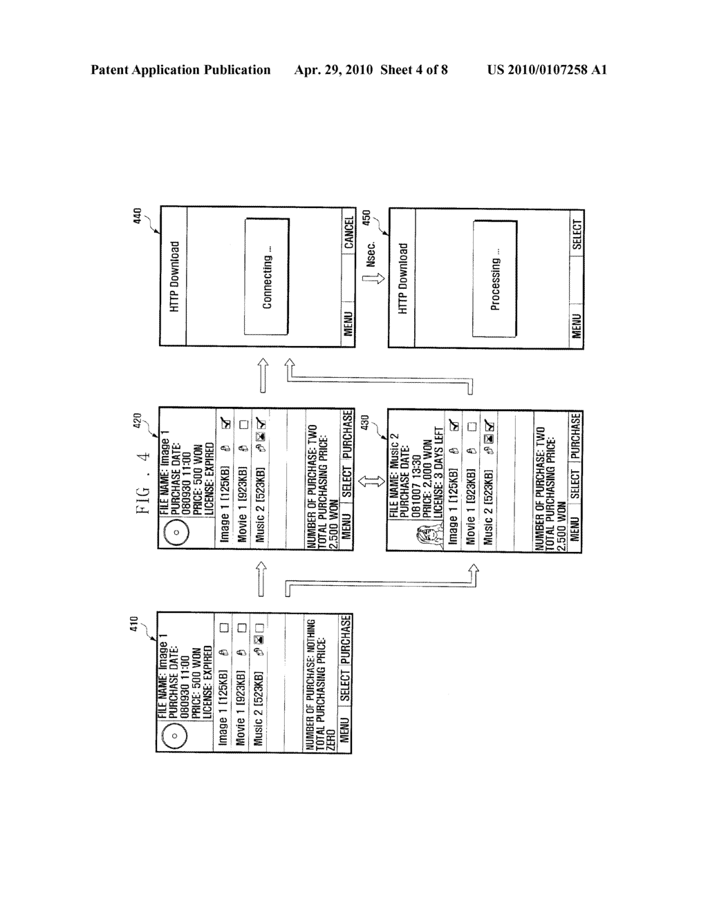 METHOD AND APPARATUS FOR MANAGING CONTENTS IN MOBILE DEVICE - diagram, schematic, and image 05