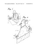 Cord holding garment diagram and image