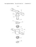 ROTARY HINGE MODULE AND FOLDER TYPE MOBILE COMMUNICATION TERMINAL HAVING THE SAME diagram and image