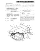 VEHICLE SEAT ASSEMBLY HAVING A HARDNESS GRADIENT VIA  A  SURFACE INTRUSIONS AND/OR PROTRUSIONS diagram and image