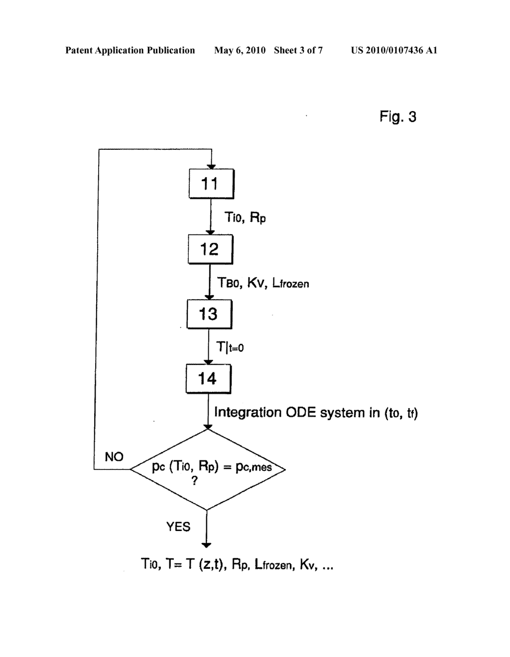 METHOD AND SYSTEM FOR CONTROLLING A FREEZE DRYING PROCESS - diagram, schematic, and image 04