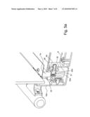 Door configuration with a pivoting door and sliding door function wich can be actuated by a single actuating element diagram and image