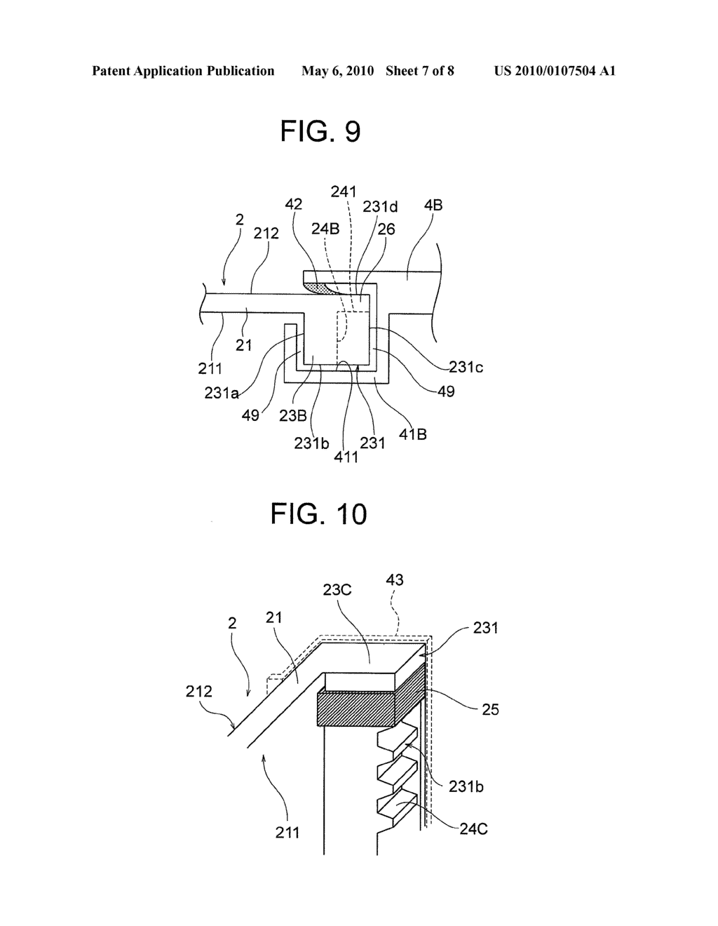 SUPPORT STRUCTURE FOR VEHICULAR RESIN WINDOW - diagram, schematic, and image 08