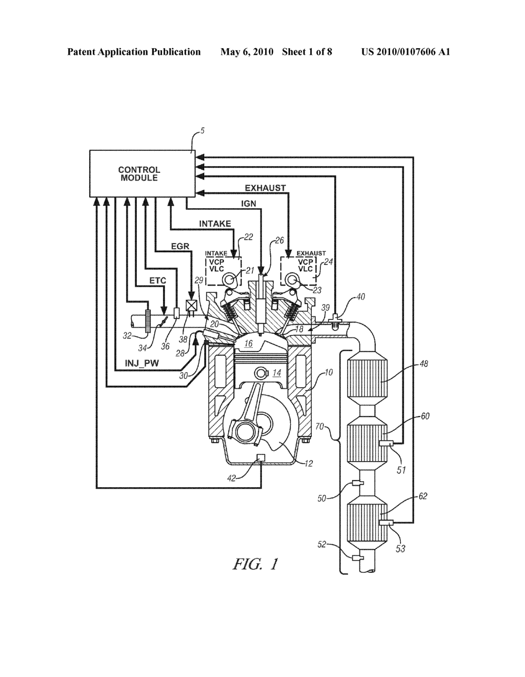 PASSIVE AMMONIA-SELECTIVE CATALYTIC REDUCTION FOR NOx CONTROL IN INTERNAL COMBUSTION ENGINES - diagram, schematic, and image 02