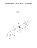 Device and process for distributing a fluid diagram and image