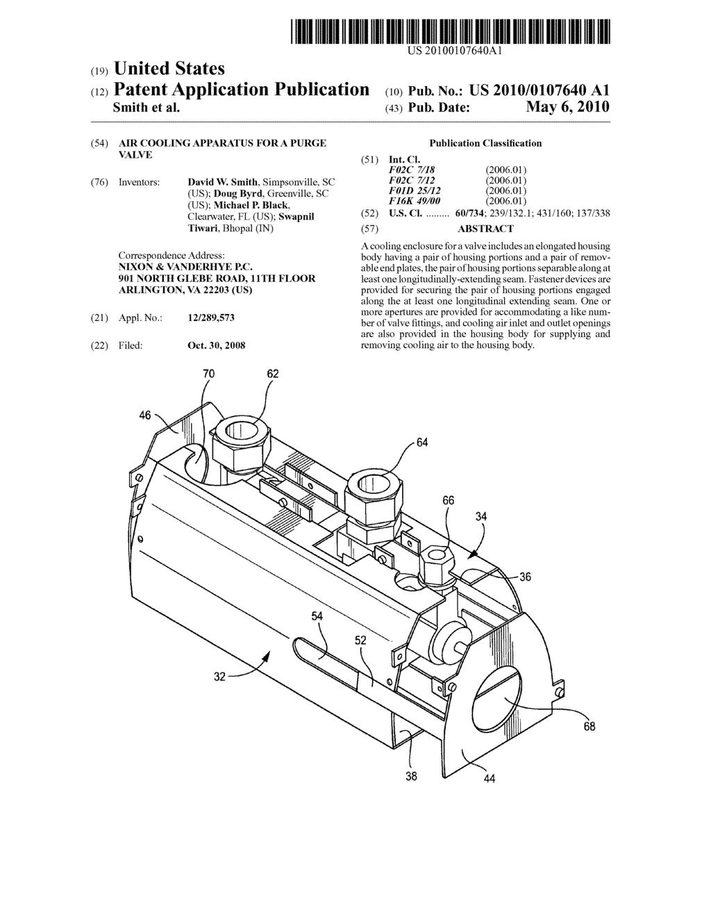 Air cooling apparatus for a purge valve - diagram, schematic, and image 01