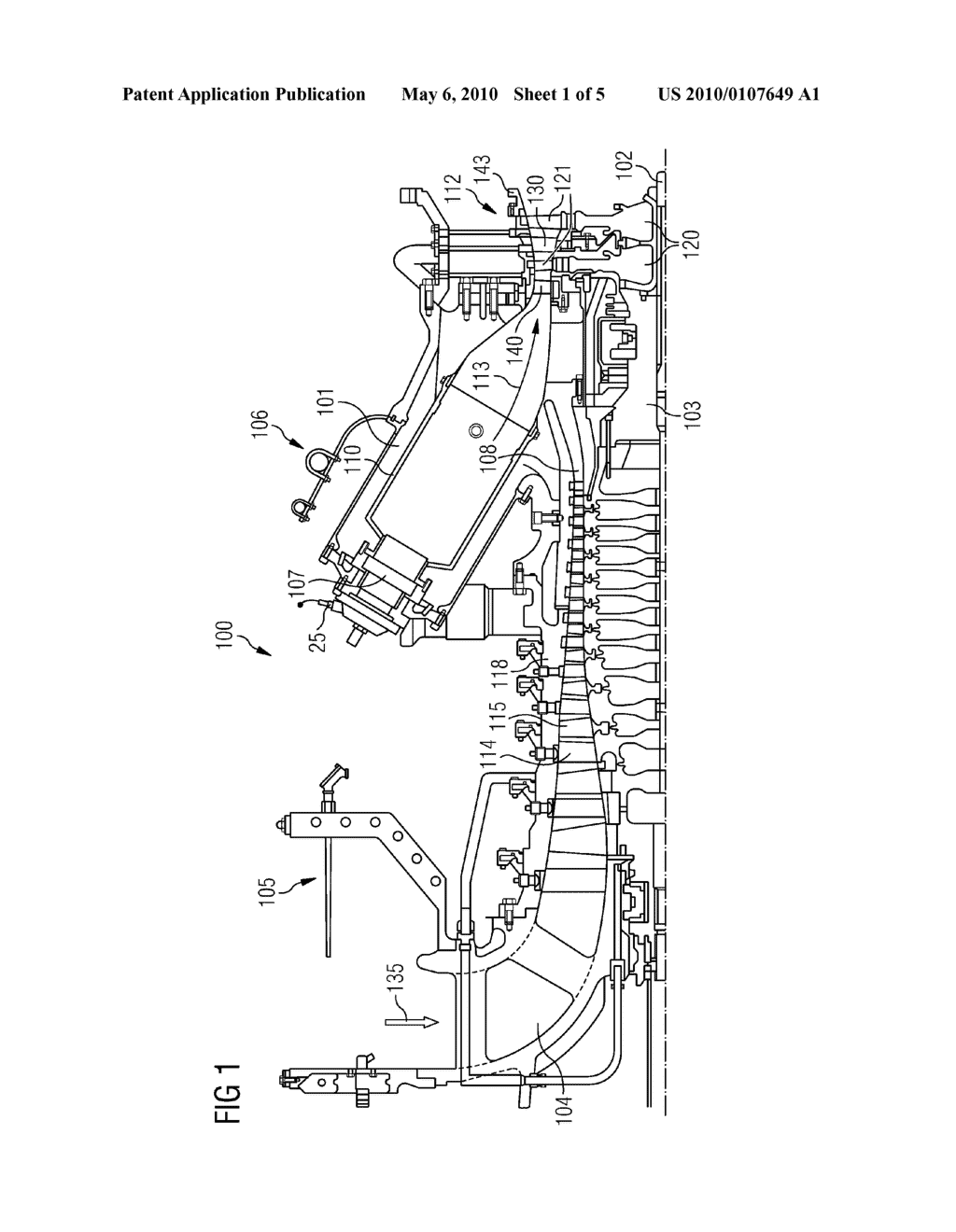 Gas Turbine Engine With Fuel Booster - diagram, schematic, and image 02