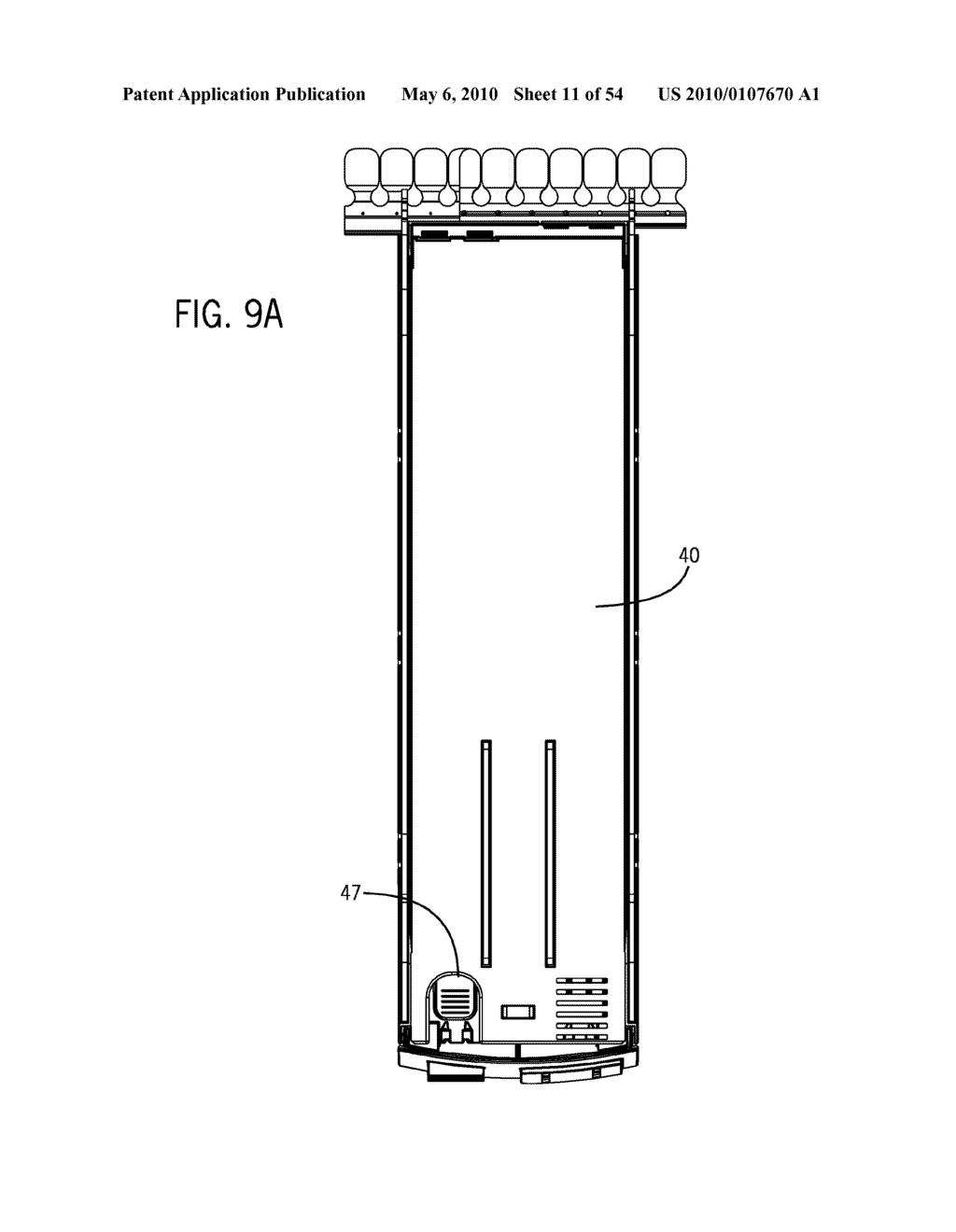 VENTILATED MERCHANDISING SYSTEM - diagram, schematic, and image 12