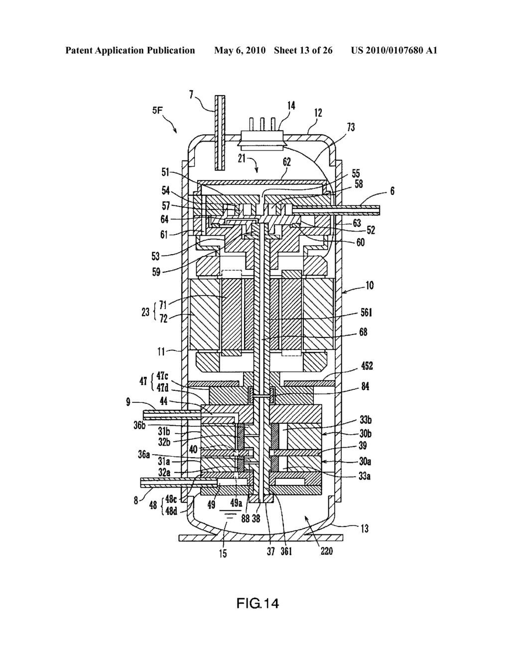 FLUID MACHINE AND REFRIGERATION CYCLE APPARATUS - diagram, schematic, and image 14