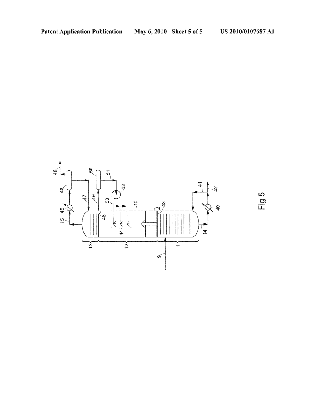 PROCESS FOR REMOVING GASEOUS CONTAMINANTS FROM A FEED GAS STREAM COMPRISING METHANE AND GASEOUS CONTAMINANTS - diagram, schematic, and image 06