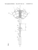 PUSHER DEVICE FOR PIERCING AND ROLLING AND METHOD OF MANUFACTURING SEAMLESS PIPE OR TUBE USING THE SAME diagram and image