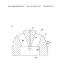 DIE FOR EXTRUSION MOLDING OF METAL MATERIAL diagram and image