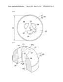 DIE FOR EXTRUSION MOLDING OF METAL MATERIAL diagram and image