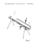 WORK BENCH FOR CUTTING A TUBE AND METHOD USING SUCH WORK BENCH diagram and image