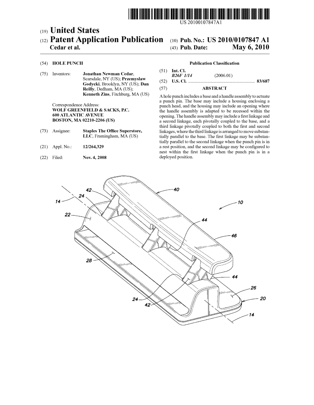 HOLE PUNCH - diagram, schematic, and image 01