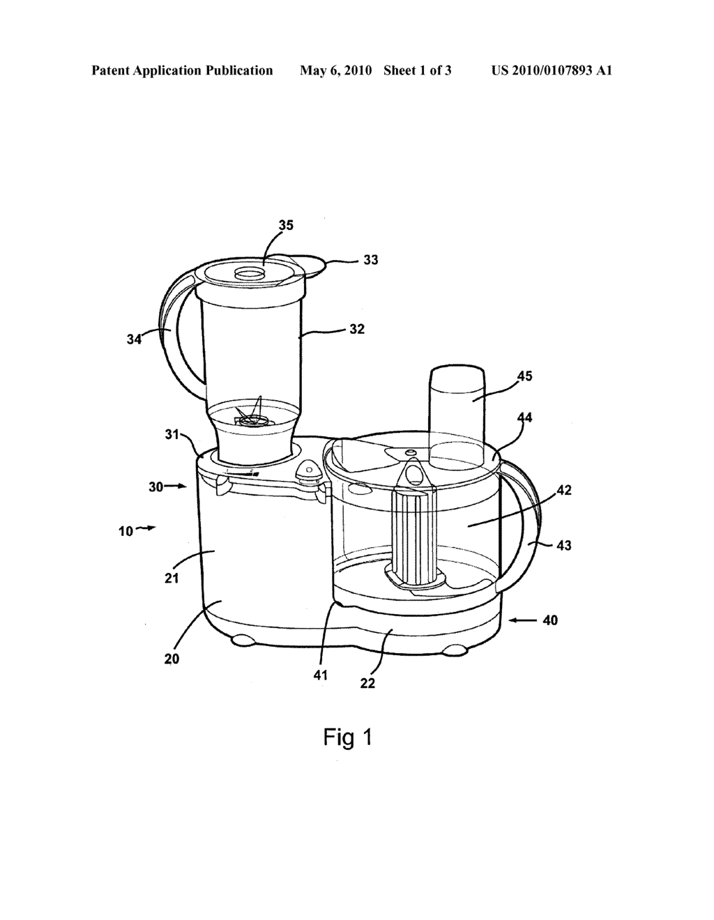 FOOD PROCESSOR ARRANGEMENTS - diagram, schematic, and image 02