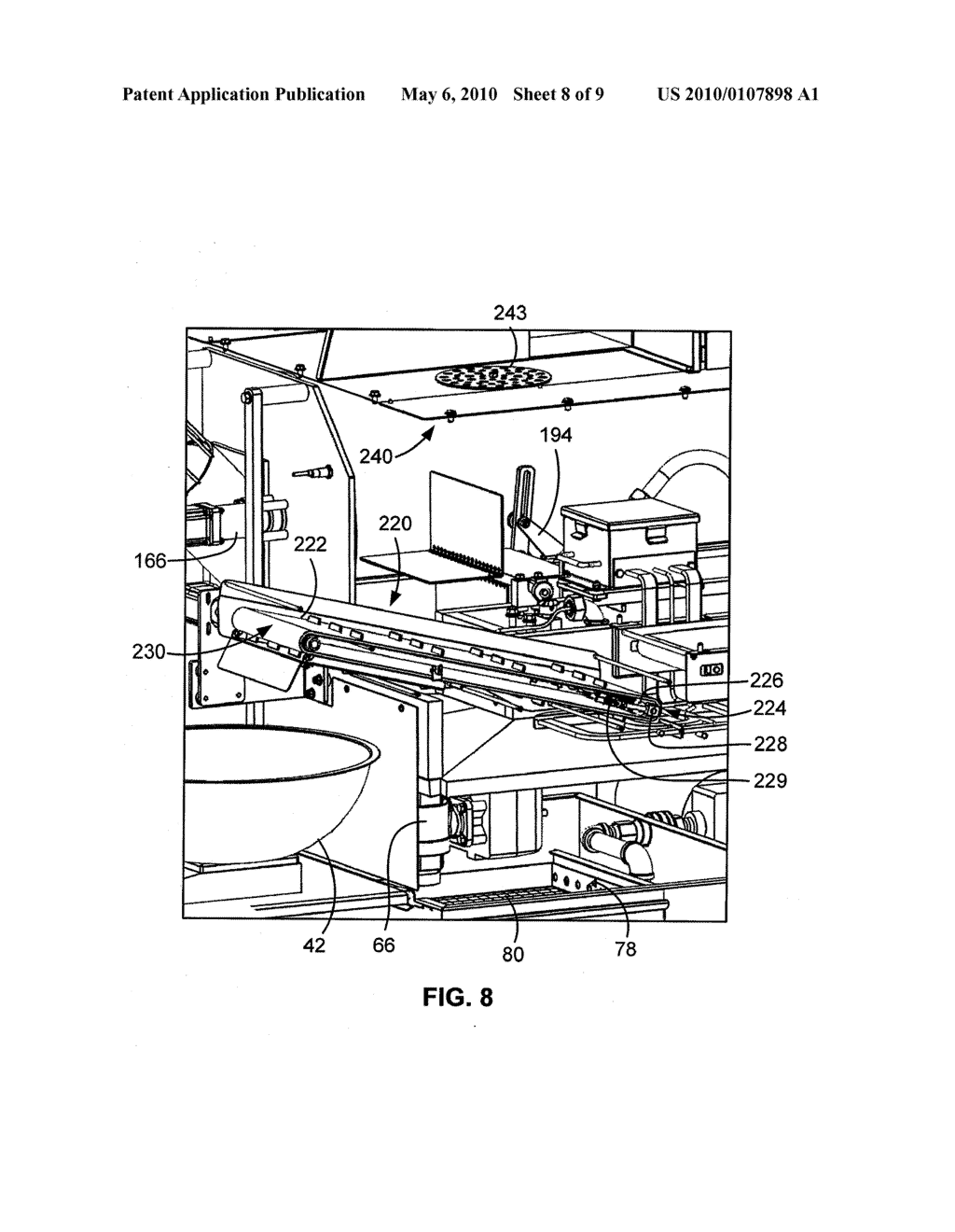 MACHINE AND METHODS OF OPERATION FOR FRYING COMESTIBLES - diagram, schematic, and image 09