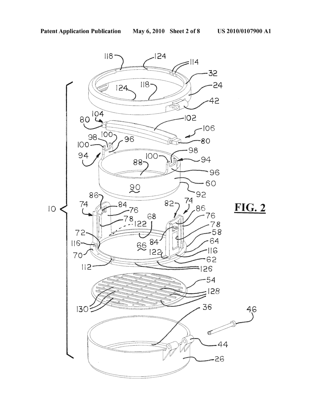 Forming Device for Articles of Food - diagram, schematic, and image 03