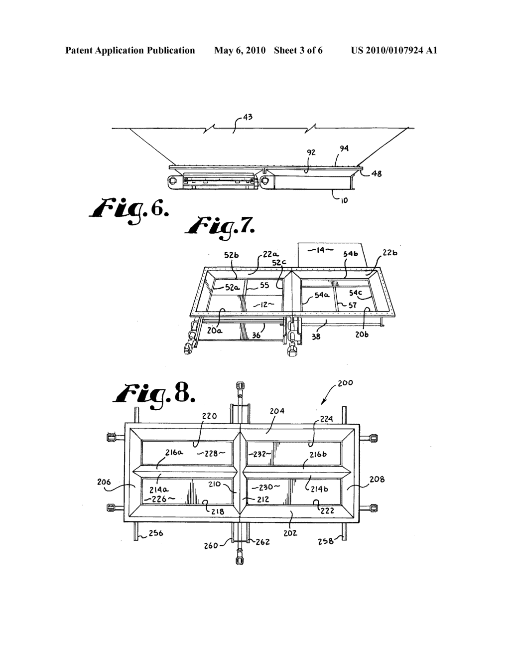 Hopper Car Gate with a Laterally Opening Door - diagram, schematic, and image 04