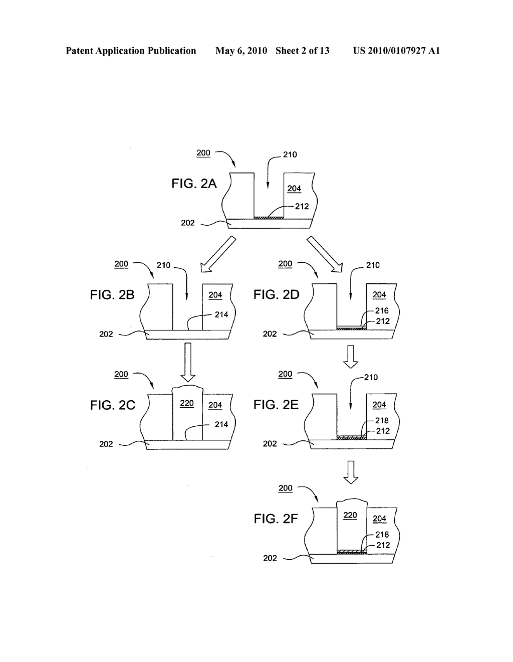 ELECTROLESS DEPOSITION PROCESS ON A SILICON CONTACT - diagram, schematic, and image 03