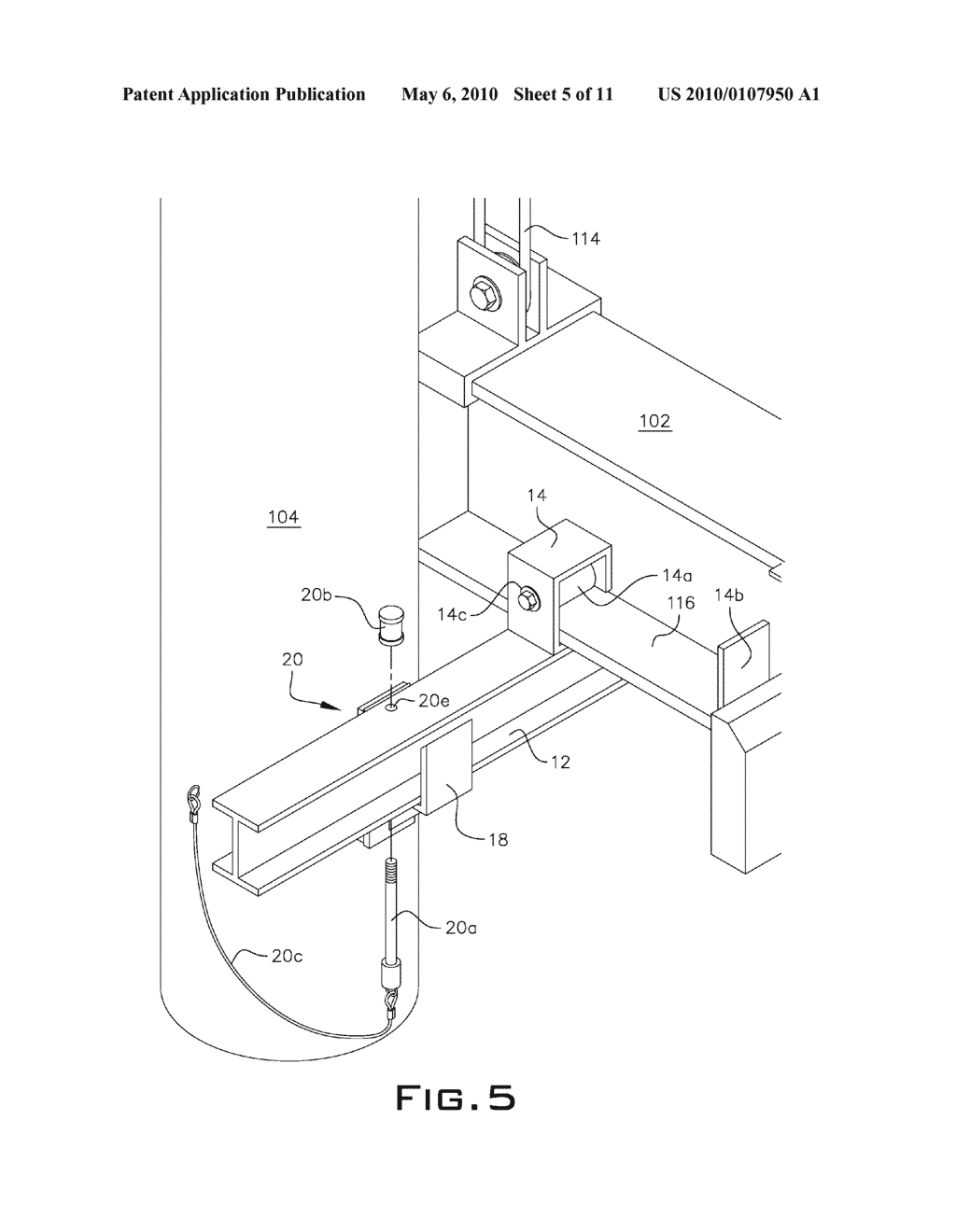 LIFT LOCK SECURITY SYSTEM - diagram, schematic, and image 06