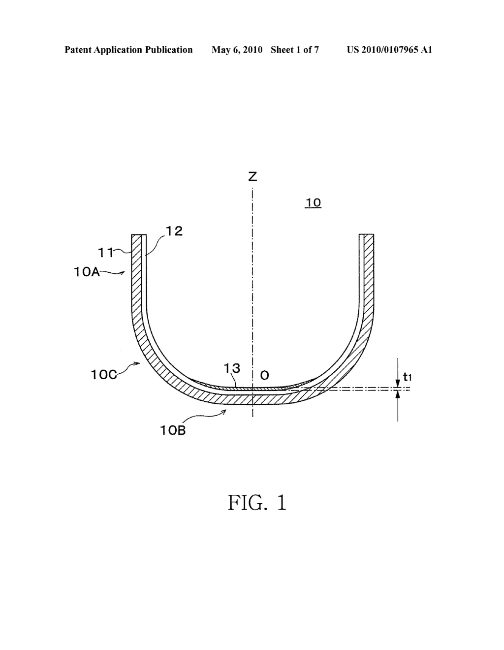 SILICA GLASS CRUCIBLE FOR PULLING UP SILICON SINGLE CRYSTAL, METHOD FOR MANUFACTURING THEREOF AND METHOD FOR MANUFACTURING SILICON SINGLE CRYSTAL - diagram, schematic, and image 02