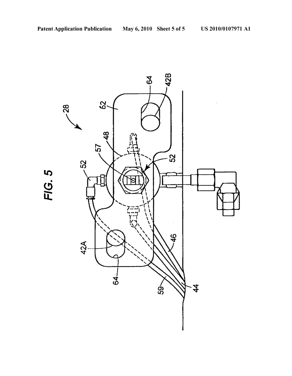 CONVERGENT SPRAY NOZZLE APPARATUS - diagram, schematic, and image 06