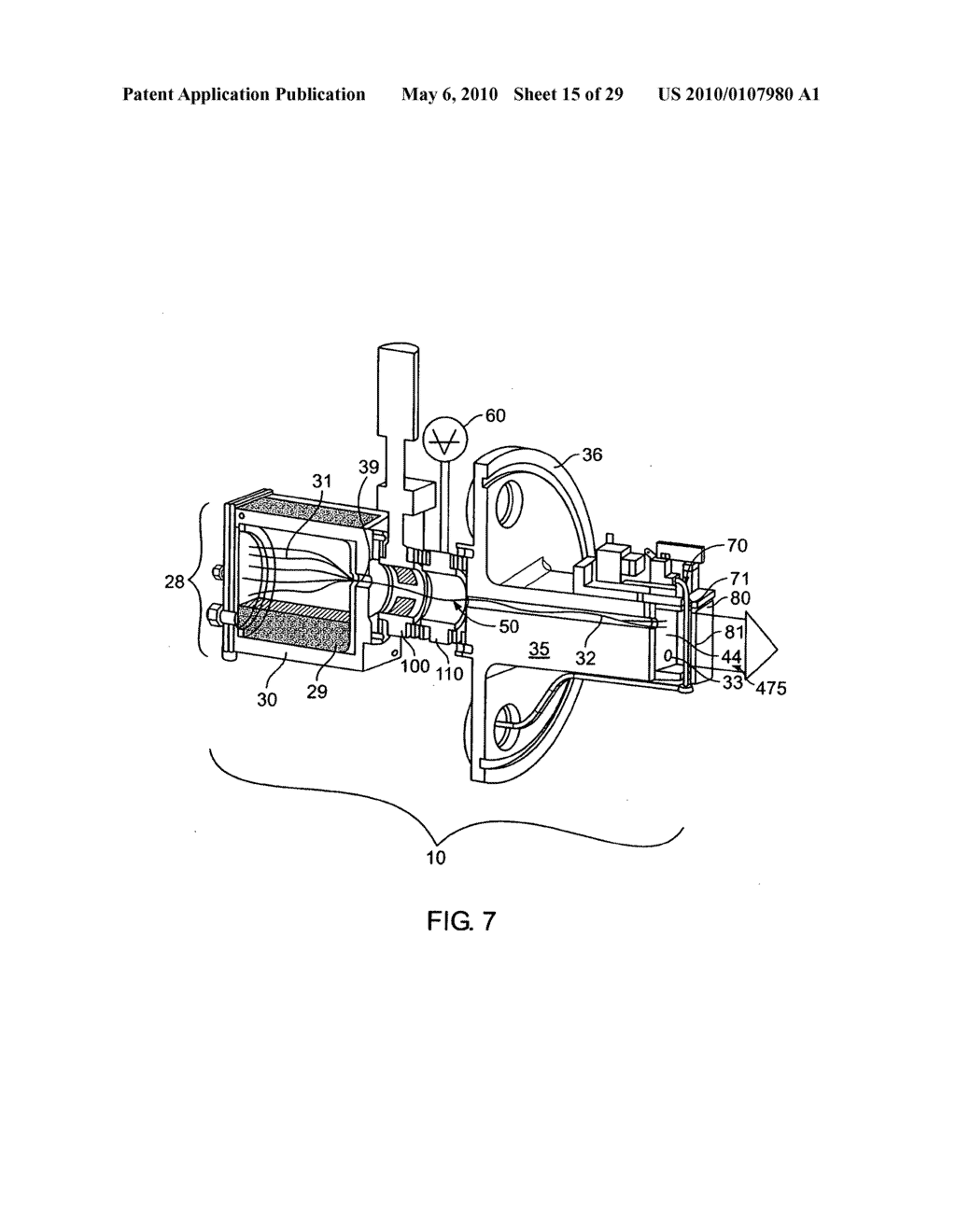 Method and apparatus for extracting ions from an ion source for use in ion implantation - diagram, schematic, and image 16