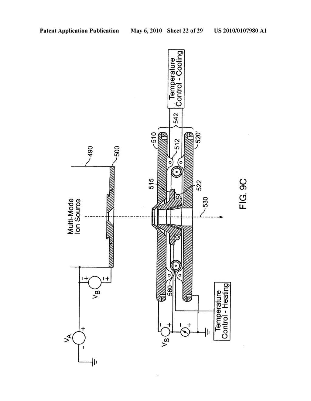 Method and apparatus for extracting ions from an ion source for use in ion implantation - diagram, schematic, and image 23