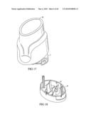 POWDER DISPERSION APPARATUS, METHOD OF MAKING AND USING THE APPARATUS, AND COMPONENTS THAT CAN BE USED ON THE APPARATUS AND OTHER DEVICES diagram and image