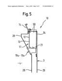 Water-conducting domestic appliance comprising a detergent dosing system and cartridge therefor diagram and image