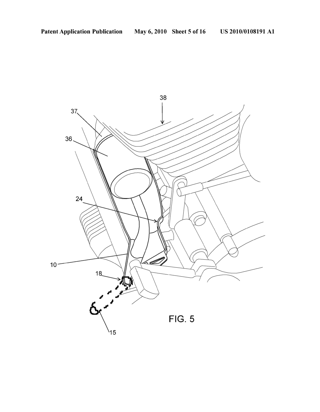 OIL FILTER CHANGE METHOD AND APPARATUS - diagram, schematic, and image 06