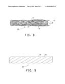 NON-LOAD BEARING CUT RESISTANT TIRE SIDE- WALL COMPONENT AND TIRE CONTAINING SAID COMPONENT, AND PROCESSES FOR MAKING SAME diagram and image