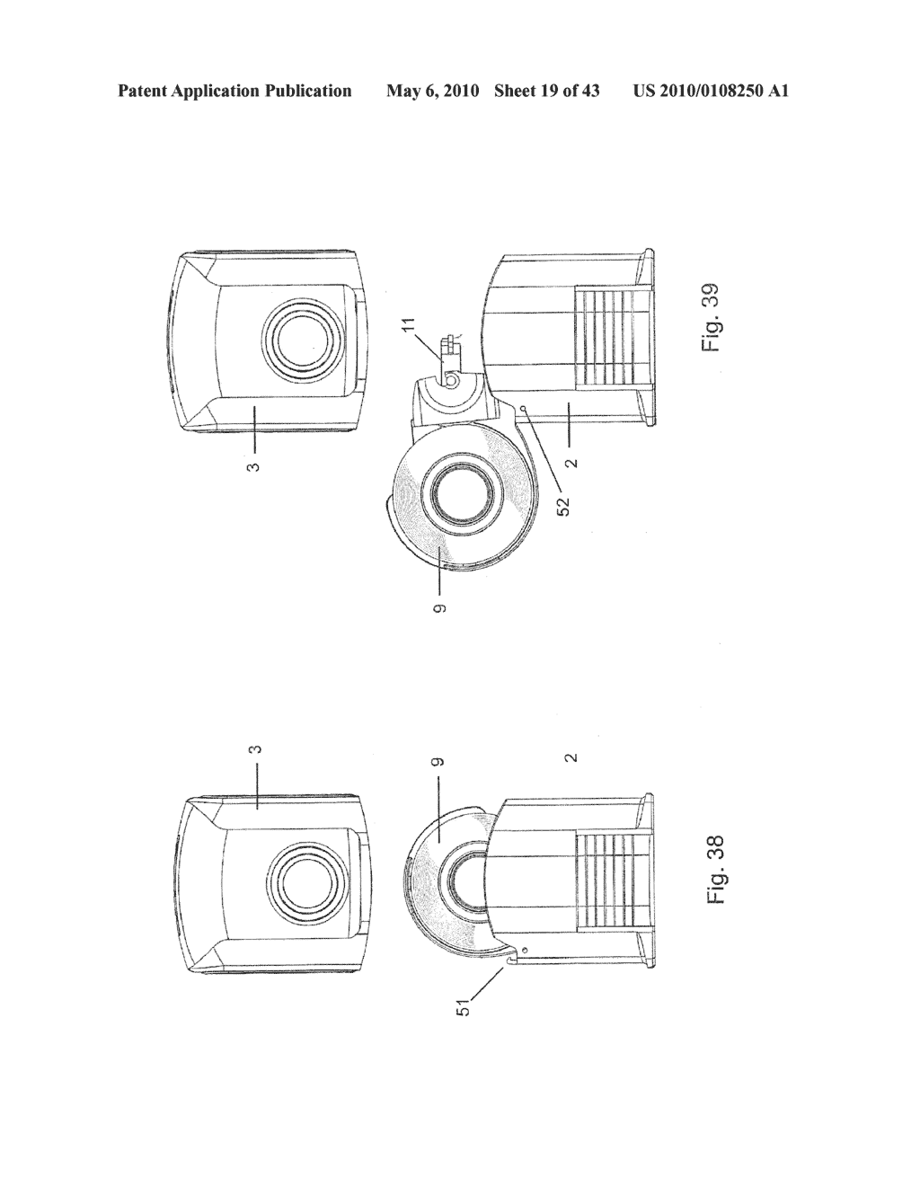 ADHESIVE TAPE STAMP AND METHOD FOR STAMPING AN ADHESIVE TAPE SECTION ONTO AN OBJECT - diagram, schematic, and image 20