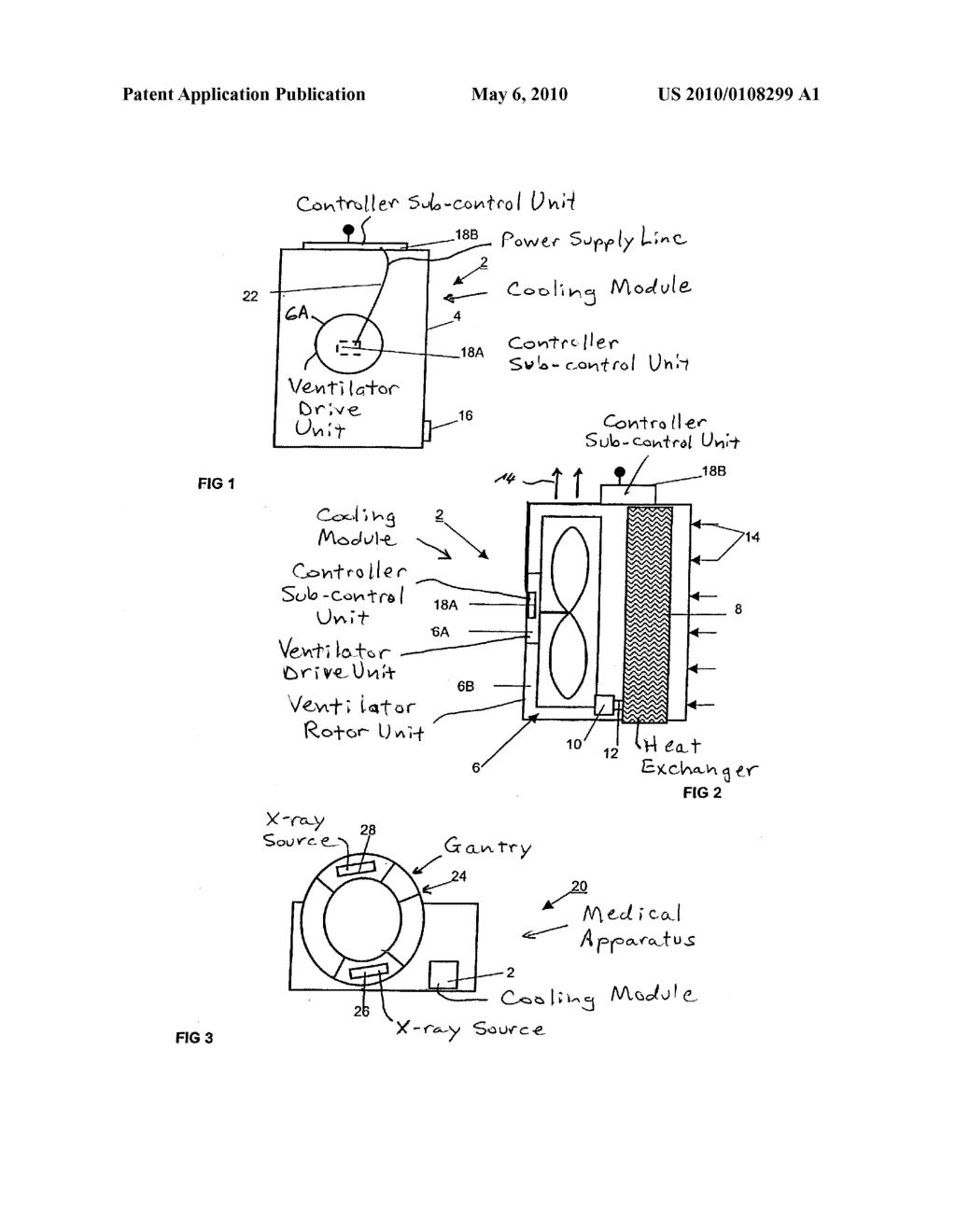 COOLING MODULE, TECHNICAL DEVICE WITH A COOLING MODULE, AND METHOD FOR INTERNALLY COOLING A TECHNICAL DEVICE - diagram, schematic, and image 02