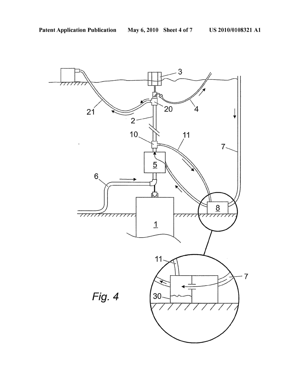 APPARATUS FOR VENTING AN ANNULAR SPACE BETWEEN A LINER AND A PIPELINE OF A SUBSEA RISER - diagram, schematic, and image 05