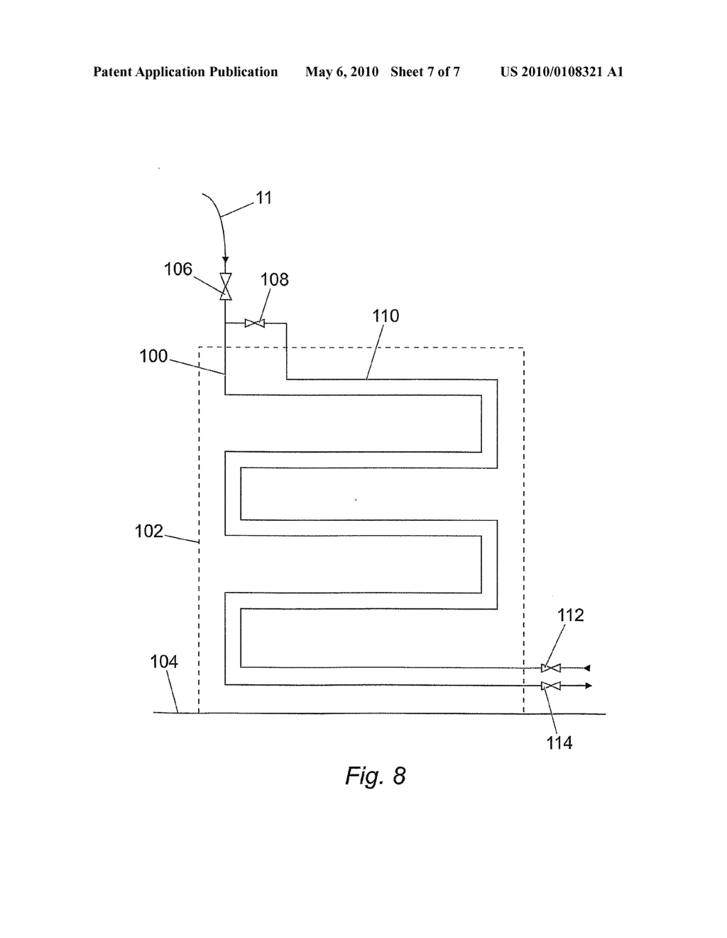 APPARATUS FOR VENTING AN ANNULAR SPACE BETWEEN A LINER AND A PIPELINE OF A SUBSEA RISER - diagram, schematic, and image 08