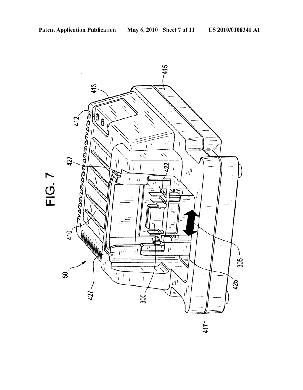 Battery pack, charger and terminal block arrangements for cordless power tool system - diagram, schematic, and image 08