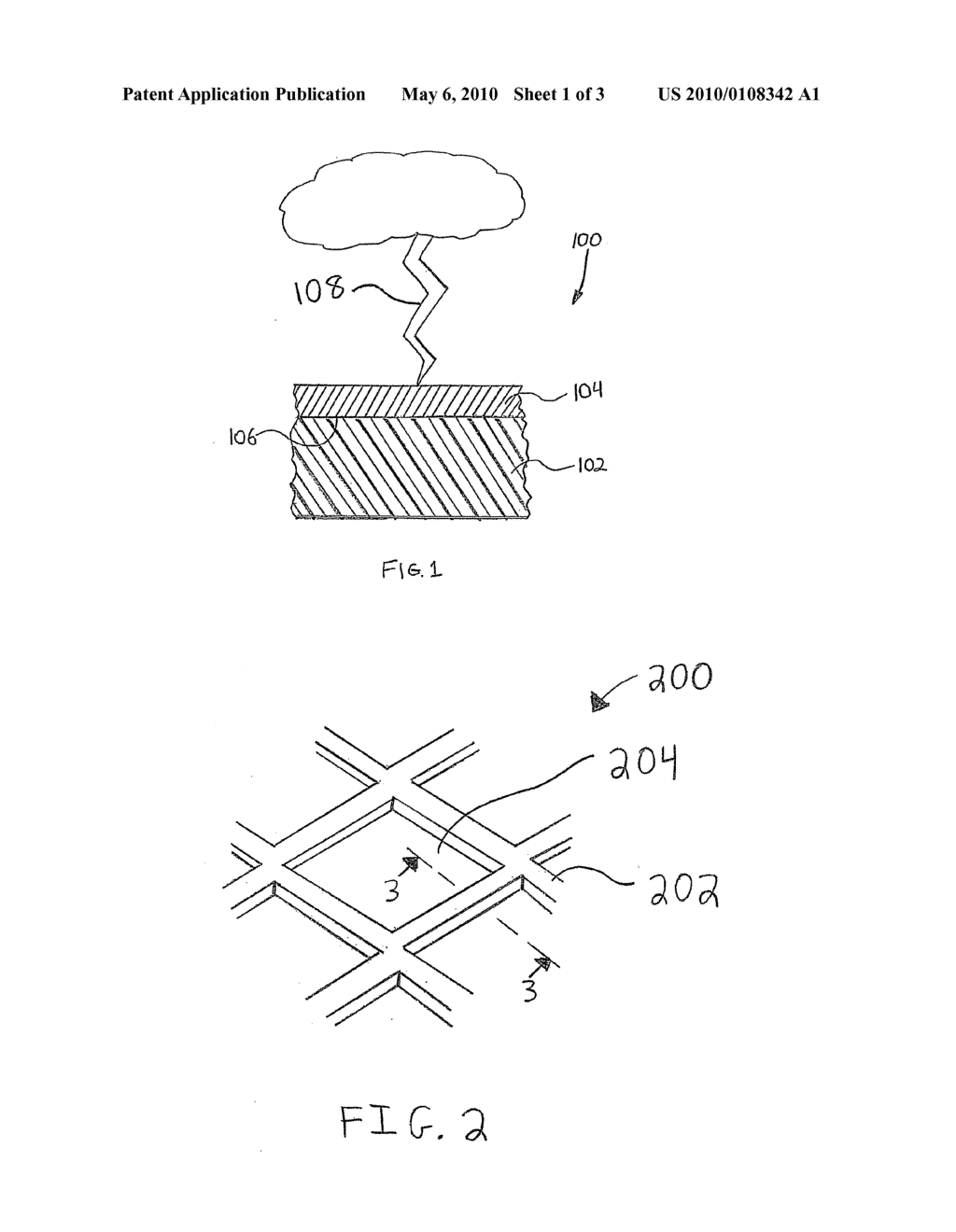 LAYERED STRUCTURE WITH OUTER LIGHTNING PROTECTION SURFACE - diagram, schematic, and image 02
