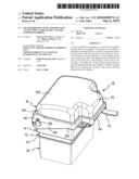 Weatherproof cover assembly for an electrical box having a water intrusion barrier diagram and image