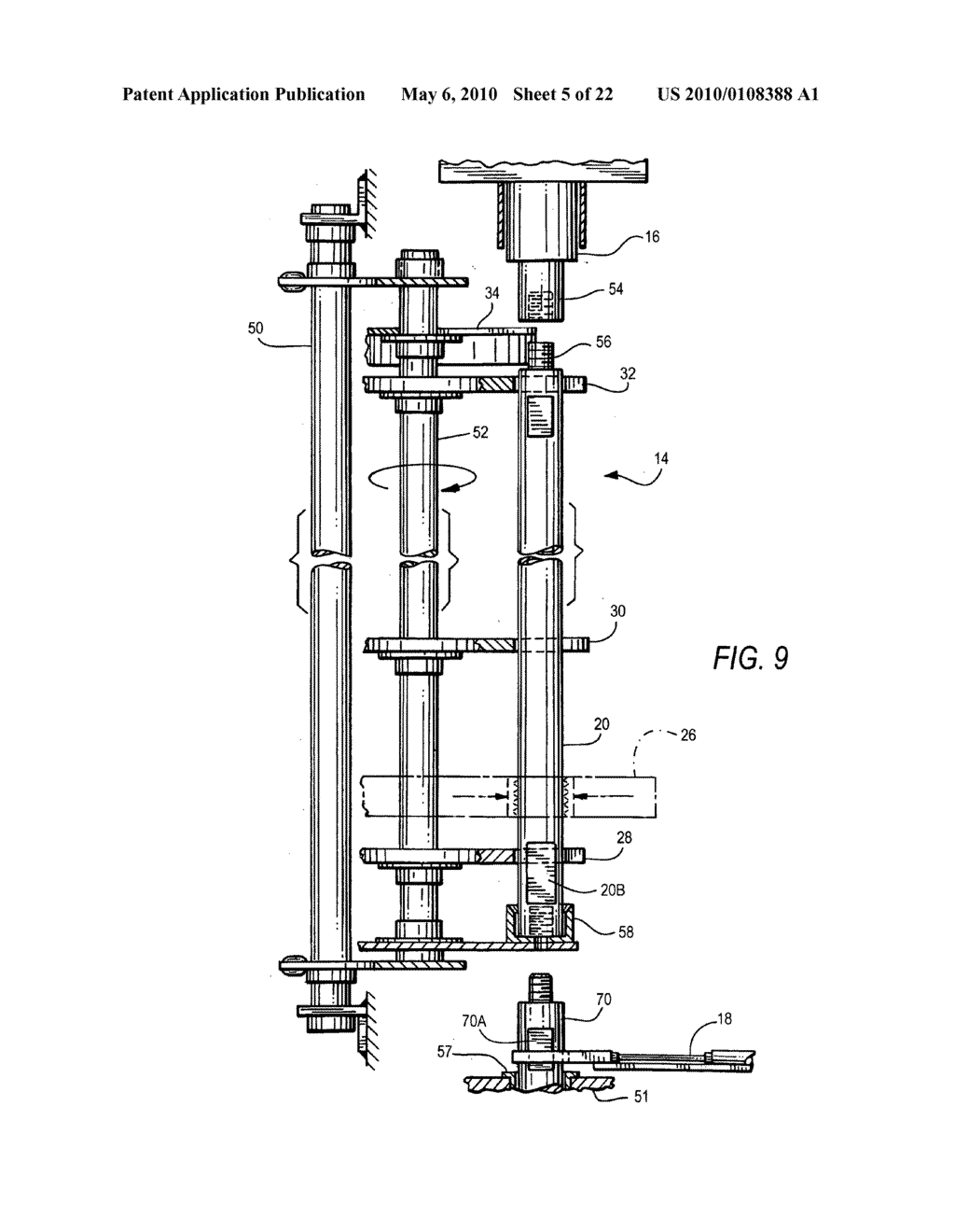 Apparatus and system and method for down the hole carousel drilling - diagram, schematic, and image 06