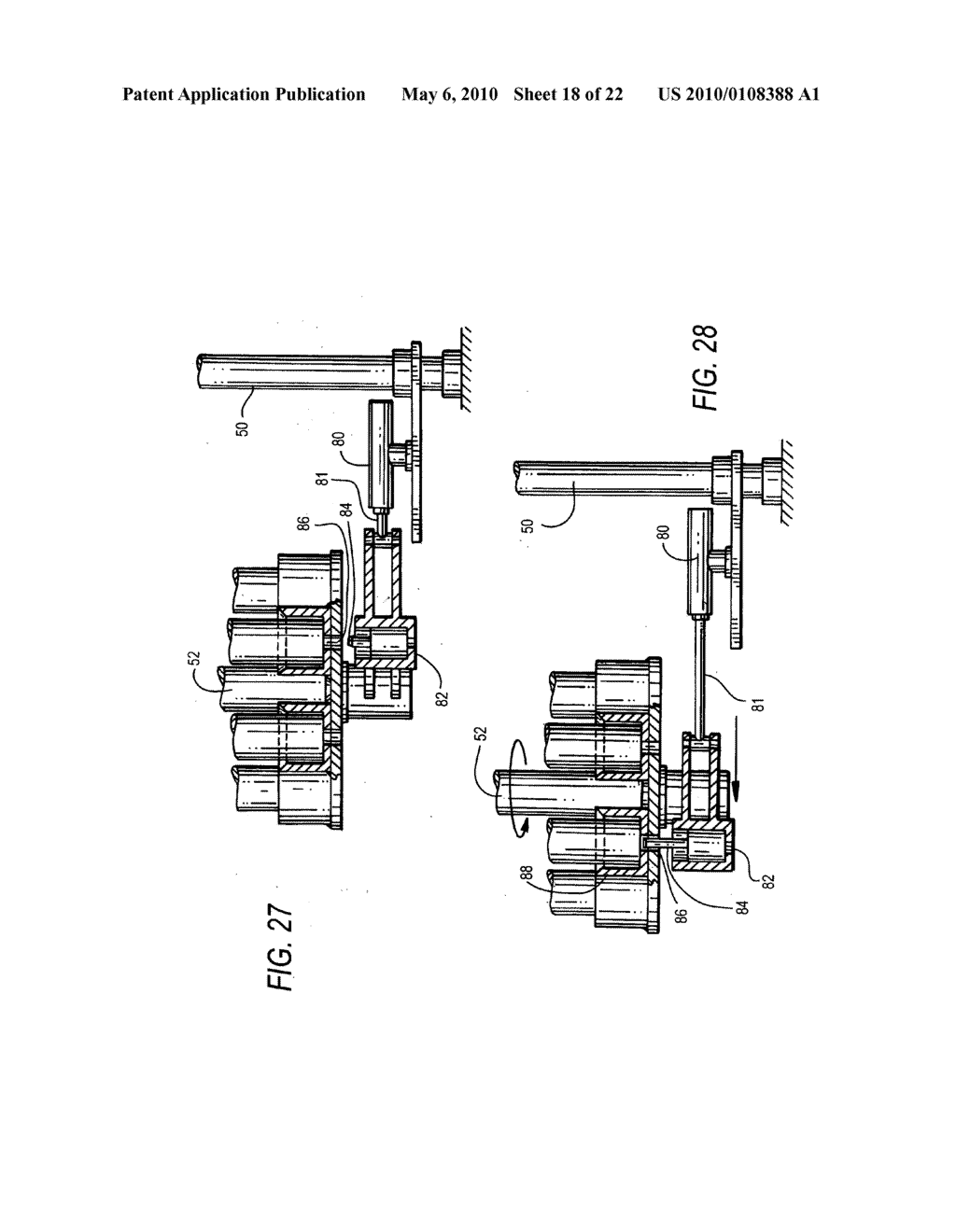 Apparatus and system and method for down the hole carousel drilling - diagram, schematic, and image 19