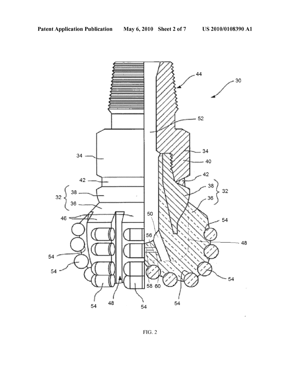 APPARATUS AND METHOD FOR CONTROLLING FLUID FLOW IN A ROTARY DRILL BIT - diagram, schematic, and image 03