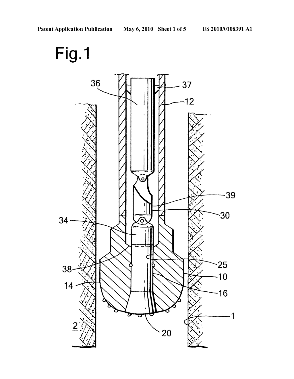 DRILL BIT ASSEMBLY AND METHOD OF PERFORMING AN OPERATION IN A WELLBORE - diagram, schematic, and image 02