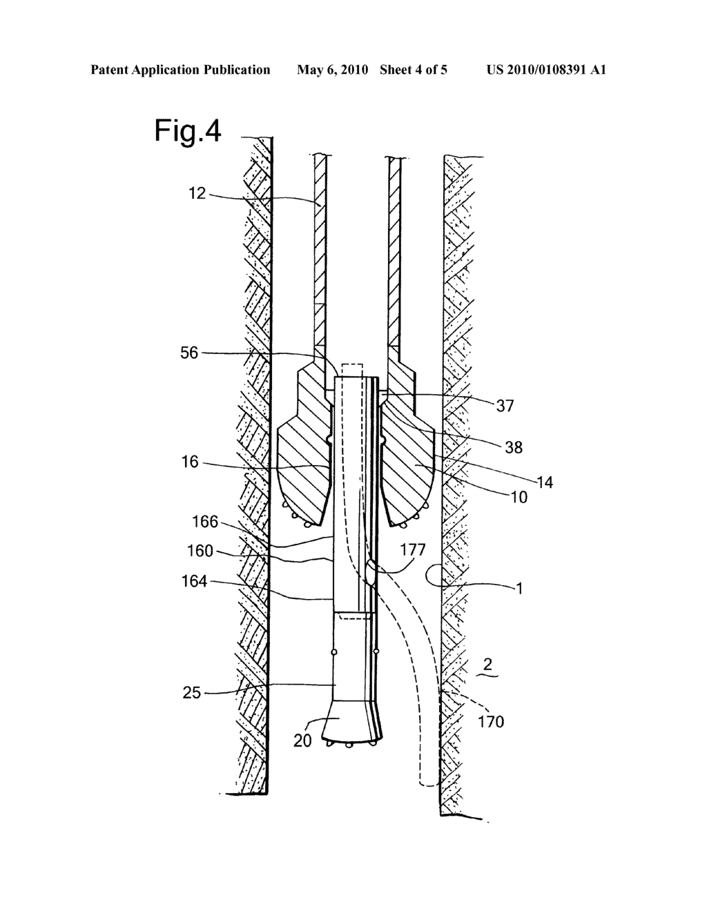 DRILL BIT ASSEMBLY AND METHOD OF PERFORMING AN OPERATION IN A WELLBORE - diagram, schematic, and image 05