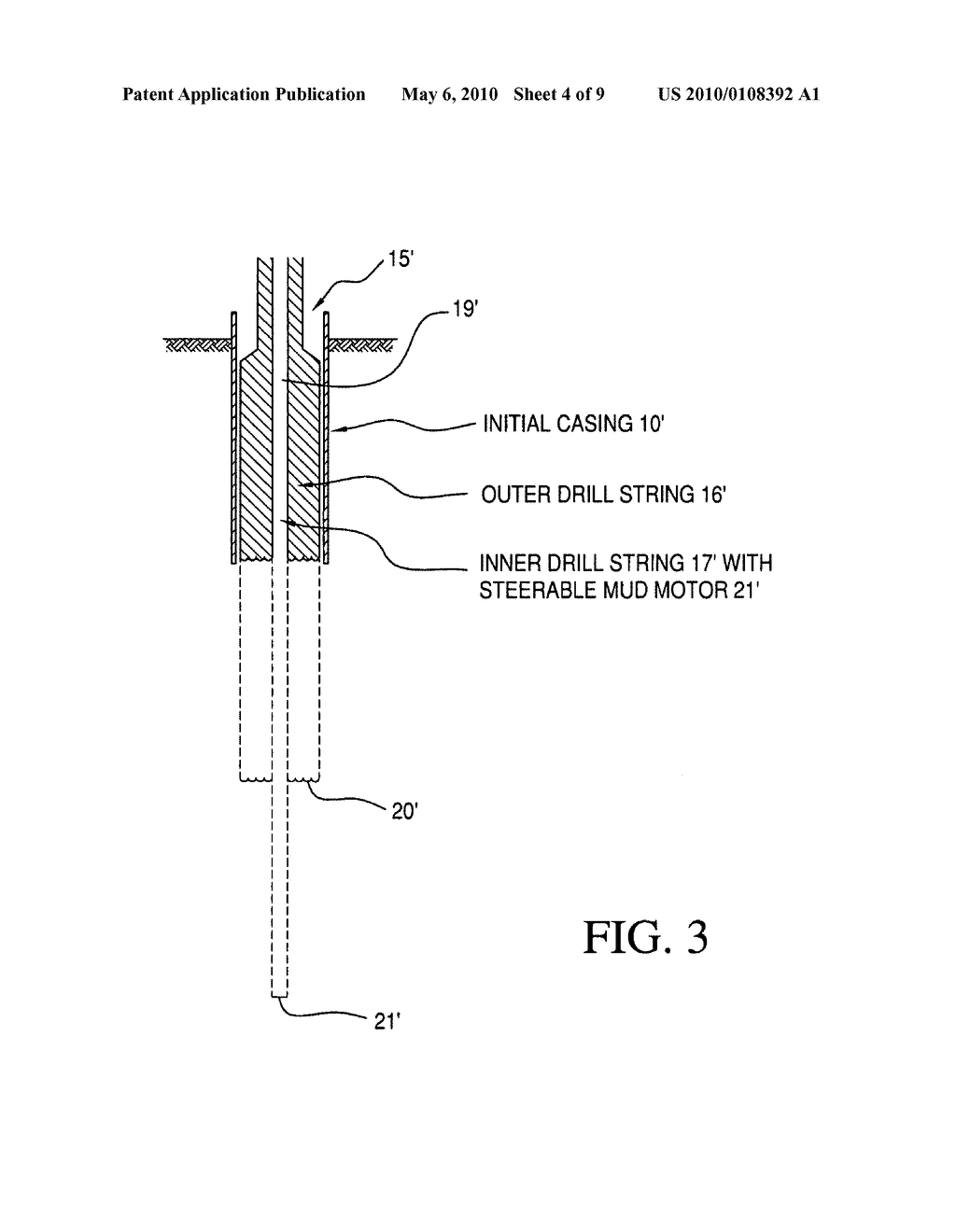 Method and apparatus for constructing deep vertical boreholes and underground cut-off walls - diagram, schematic, and image 05