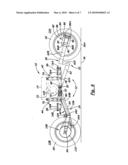 Self-propelled vehicle and articulated steerable mobile chassis thereof diagram and image