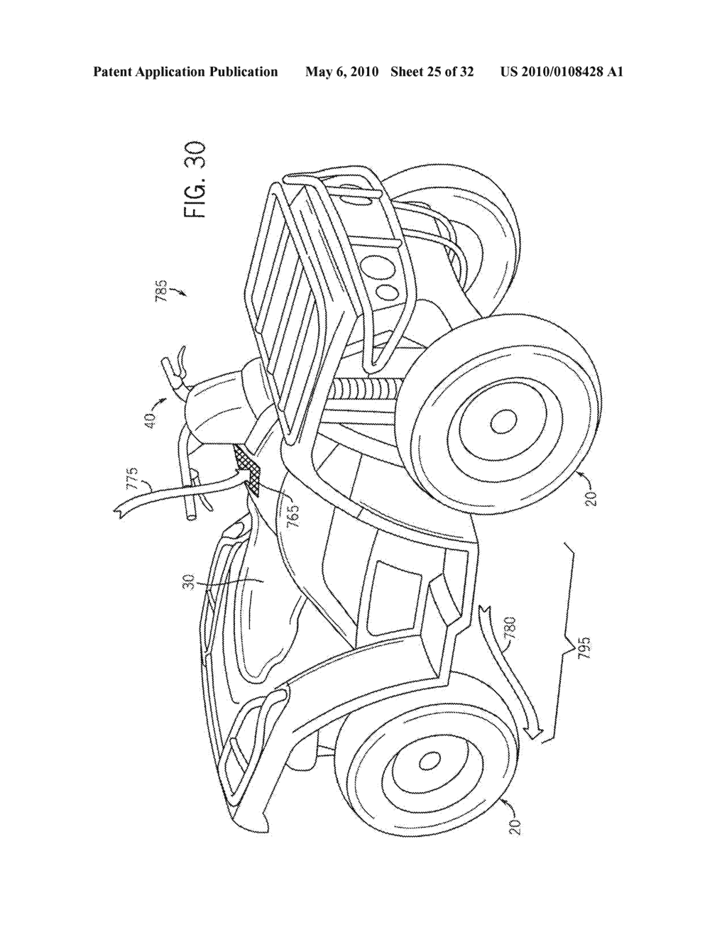 EXHAUST AND COOLING SYSTEMS FOR IMPLEMENTATION IN REDUCED-SIZE VEHICLE - diagram, schematic, and image 26